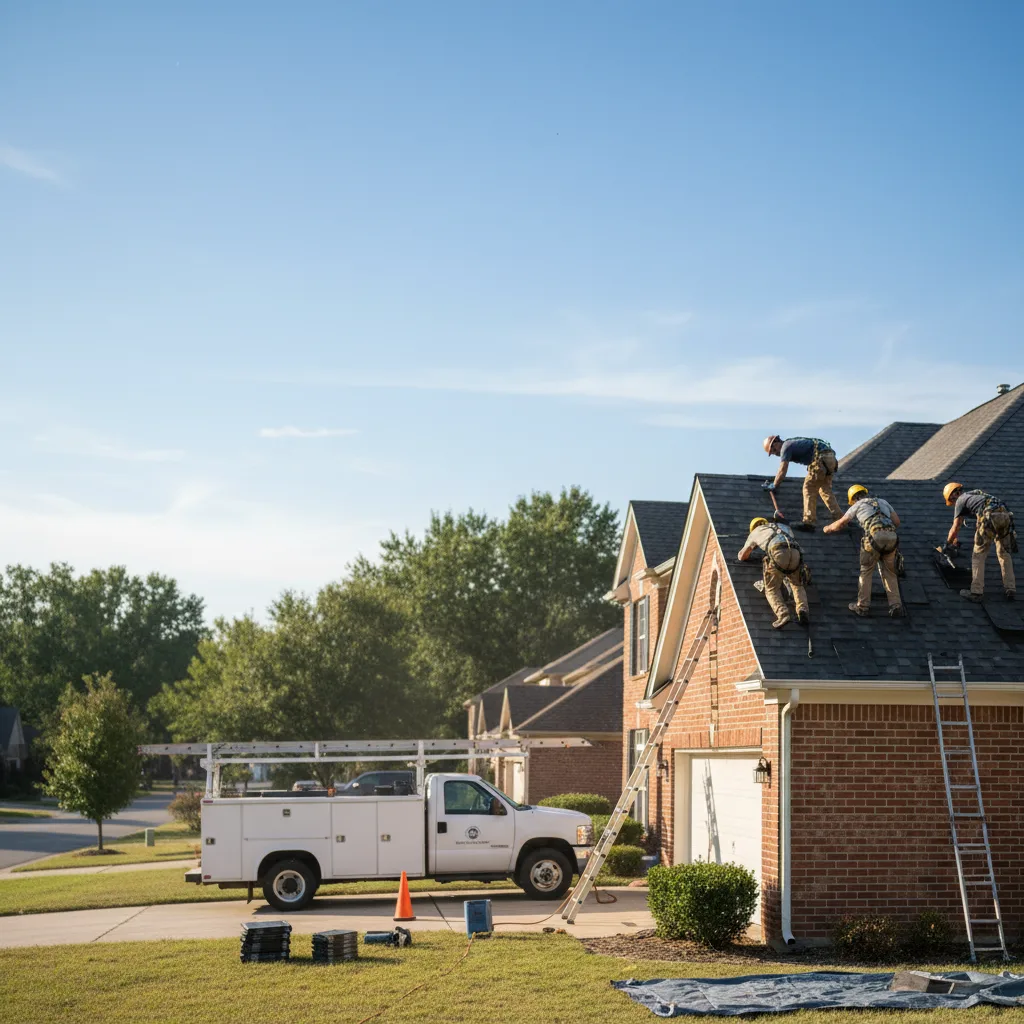 Roof Repair in Rural Retreat